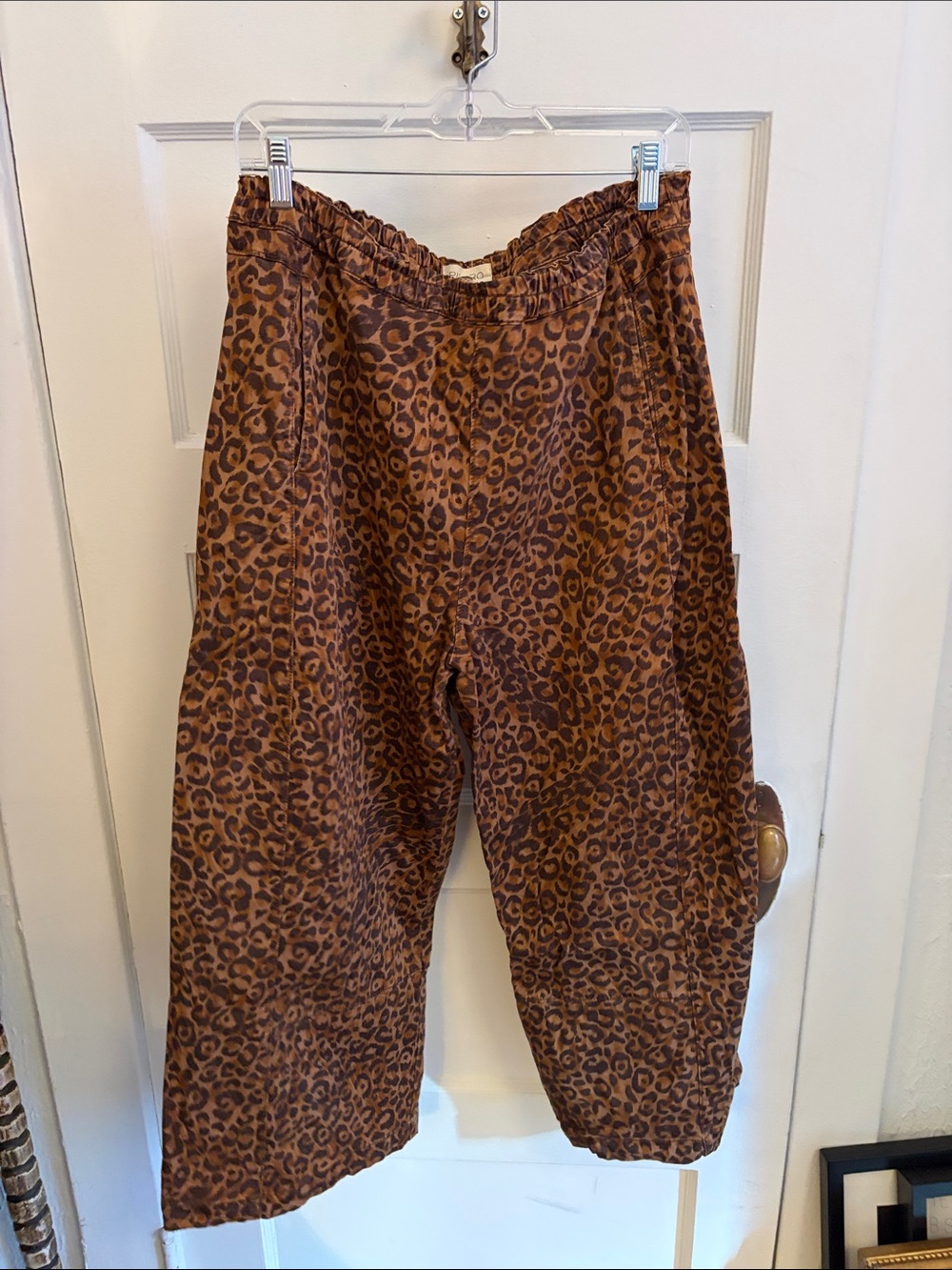 Anthropologie Leopard Print Pant